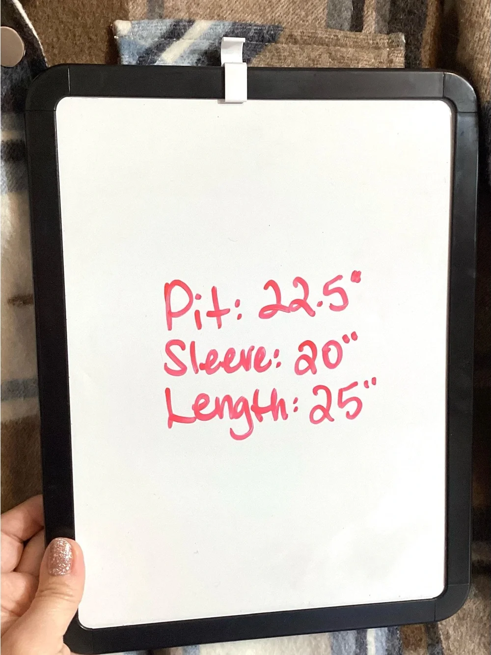 Zara Oversized Shacket Size S Plaid Flannel